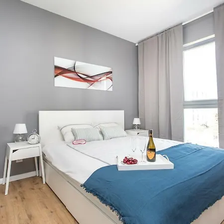 Seaside Beach 150M Do Plazy - Parking - Praia Apartments - Polsat Ergo Arena Plus Danzig Exterior foto